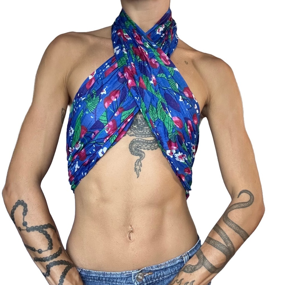 Cherry Print Scarf